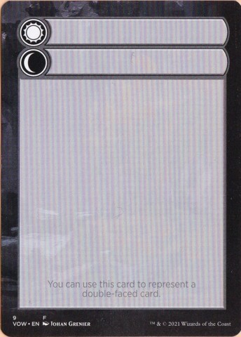 Double-Faced Substitute Card (9)